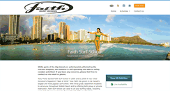 Desktop Screenshot of faithsurfschool.com